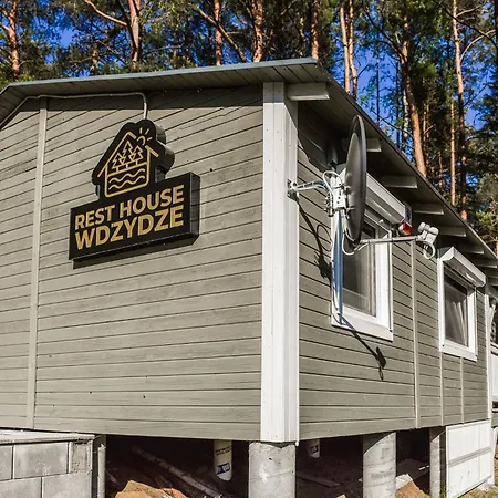 Rest House Wdzydze Domki Nad Jeziorem Wdzydze Kiszewskie Exterior photo